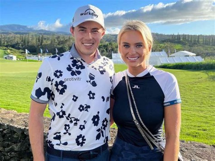 Matt Fitzpatrick Wife
