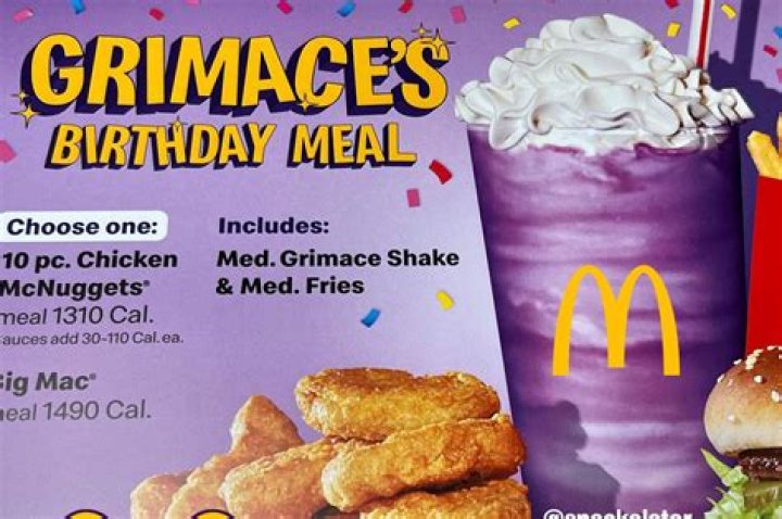 Unlock The Secrets And Delights Of Grimace McDonald's Milkshake
